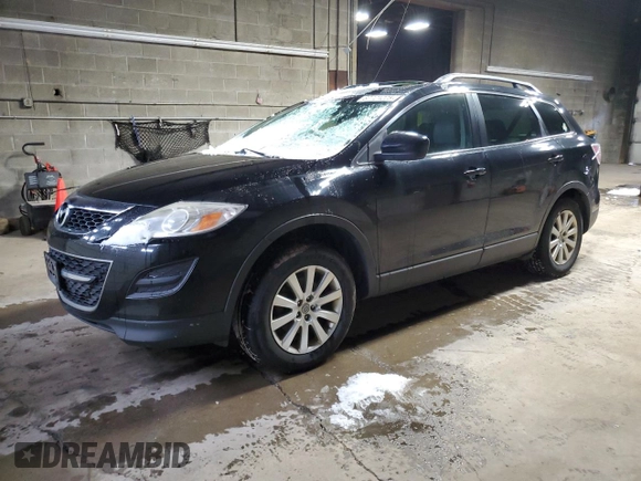 2010 Mazda CX-9 Sport with VIN JM3TB3MV6A0226616, listed as a Copart auction lot 87721225 with 134,372 mi miles and Salvage Title. Bid and sale history available at carsss.com. Image 1.