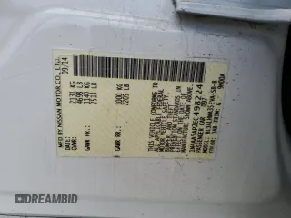 2014 Nissan Maxima SV with VIN 1N4AA5AP2EC498224, listed as a Copart auction lot 52501575 with 97,980 mi miles and Salvage Title. Bid and sale history available at DreamBid. Image 14.