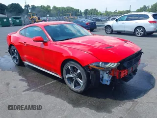 2020 Ford Mustang EcoBoost z VIN 1FA6P8TH4L5157629, wystawiony jako IAAI lot #42650450 z przebiegiem 34 152 mil mil oraz . Historia ofert i sprzedaży dostępna na DreamBid. Obrazek 1.