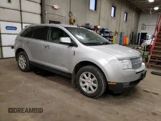 2009 Lincoln MKX with VIN 2LMDU68C69BJ09162, listed as a Copart auction lot 89259625 with 124,908 mi miles and Salvage Title. Bid and sale history available at DreamBid. Image 4.