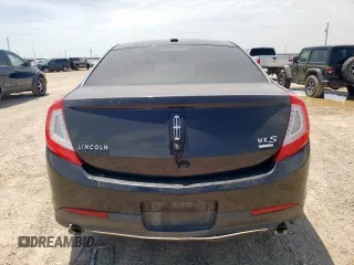 2013 Lincoln MKS EcoBoost with VIN 1LNHL9FT5DG606208, listed as a Copart auction lot 59224735 with 156,202 mi miles and Salvage title. Bid and sale history available at DreamBid. Image 6.