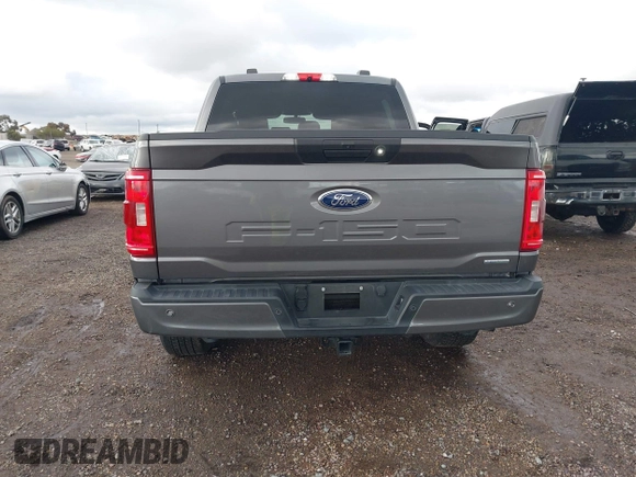 2021 Ford F-150 XL with VIN 1FTEW1CPXMFC34281, listed as a IAAI auction lot 41765916 with 115,370 mi miles. Bid and sale history available at carsss.com. Image 16.