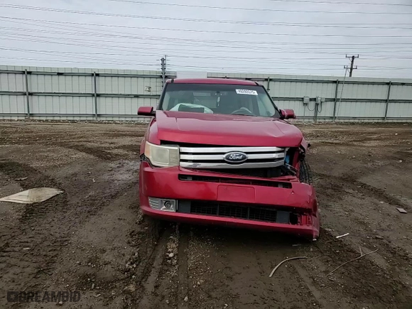 2010 Ford Flex SEL with VIN 2FMGK5CC8ABA29382, listed as a Copart auction lot 49280575 with 176,549 mi miles and Salvage Title. Bid and sale history available at carsss.com. Image 11.