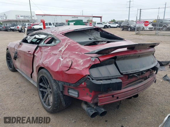 2018 Ford Mustang GT with VIN 1FA6P8CF2J5171122, listed as a IAAI auction lot 41214704 with 95,972 mi miles and . Bid and sale history available at DreamBid. Image 3.