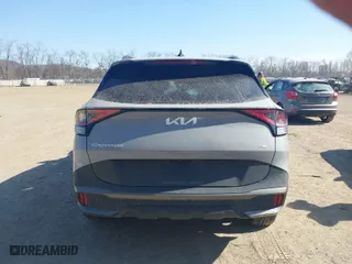 2023 Kia Sportage X-Line with VIN 5XYK6CAF8PG049267, listed as a IAAI auction lot 41786422 with 35,352 mi miles. Bid and sale history available at carsss.com. Image 16.