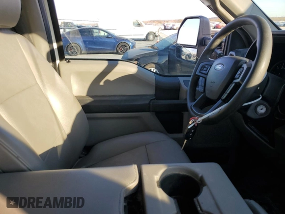 2022 Ford F-250 XL with VIN 1FT7W2A60NEE17110, listed as a Copart auction lot 83470904 with 28,106 mi miles and Salvage title. Bid and sale history available at DreamBid. Image 7.