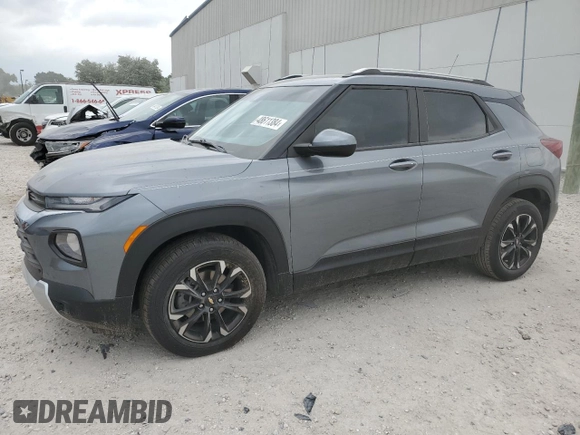 2021 Chevrolet TrailBlazer LT with VIN KL79MPS23MB018325, listed as a Copart auction lot 48611384 with 81,159 mi miles and . Bid and sale history available at DreamBid. Image 1.