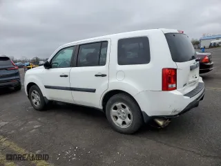 2013 Honda Pilot LX with VIN 5FNYF4H23DB074874, listed as a Copart auction lot 52738525 with 145,360 mi miles and Salvage Title. Bid and sale history available at carsss.com. Image 2.