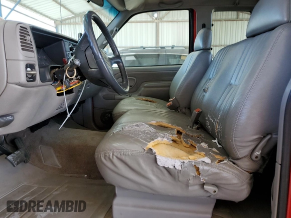 1997 Chevrolet Silverado 1500 with VIN 1GCEK19R1VE137711, listed as a Copart auction lot 50542465 with 297,338 mi miles and Salvage Title. Bid and sale history available at DreamBid. Image 7.