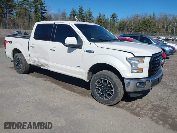 2016 Ford F-150 XLT with VIN 1FTEW1EP0GFB17049, listed as a IAAI auction lot 41984658 with 116,005 mi miles. Bid and sale history available at carsss.com. Image 1.