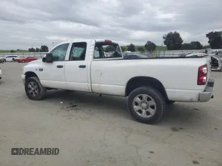 2007 Dodge Ram 2500 SLT with VIN 3D7KS28C77G704253, listed as a Copart auction lot 47828425 with 238,576 mi miles and Salvage Title. Bid and sale history available at carsss.com. Image 2.