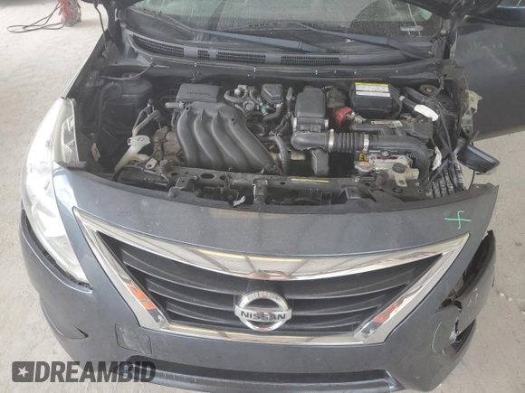 2017 Nissan Versa SV z VIN 3N1CN7APXHL896795, wystawiony jako Copart lot #59953285 z przebiegiem 110 242 mil mil oraz Szkoda całkowita • Salvage title. Historia ofert i sprzedaży dostępna na DreamBid. Obrazek 11.