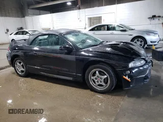 1998 Mitsubishi Eclipse GS-T with VIN 4A3AX55FXWE135912, listed as a Copart auction lot 68387784 with 125,458 mi miles and Salvage Title. Bid and sale history available at carsss.com. Image 4.