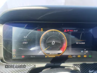 2018 Mercedes-Benz E-Class AMG E 63 S with VIN WDDZF8KB2JA217134, listed as a Copart auction lot 45289195 with 67,821 mi miles and Salvage Title. Bid and sale history available at carsss.com. Image 9.