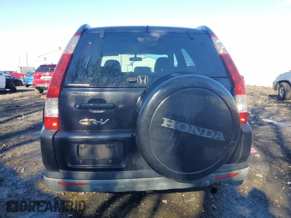 2005 Honda CR-V EX SE with VIN JHLRD78975C026174, listed as a Copart auction lot 86783814 with 208,498 mi miles and Clean Title. Bid and sale history available at carsss.com. Image 6.