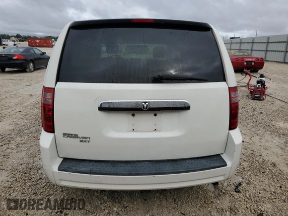 2008 Dodge Grand Caravan SXT with VIN 2D8HN54P48R694834, listed as a Copart auction lot 42095275 with 121,238 mi miles and Salvage Title. Bid and sale history available at DreamBid. Image 6.