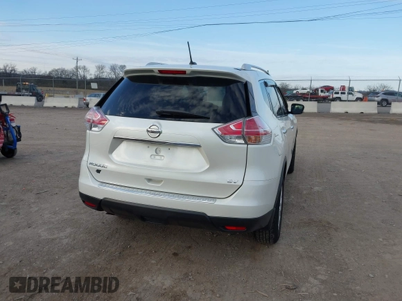 2016 Nissan Rogue S with VIN KNMAT2MT9GP645338, listed as a IAAI auction lot 41554162 with 85,080 mi miles and . Bid and sale history available at DreamBid. Image 16.