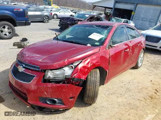 2012 Chevrolet Cruze LTZ with VIN 1G1PH5SC8C7137803, listed as a IAAI auction lot 41773255 with 136,268 mi miles. Bid and sale history available at carsss.com. Image 6.