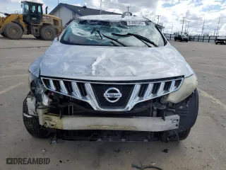 2009 Nissan Murano SL with VIN JN8AZ18W19W142400, listed as a Copart auction lot 51683385 with 0 mi miles and Salvage Title. Bid and sale history available at carsss.com. Image 5.
