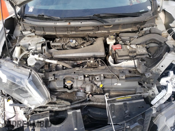 2019 Nissan Rogue SV with VIN 5N1AT2MT5KC770686, listed as a Copart auction lot 47623755 with 110,150 mi miles and Salvage Title. Bid and sale history available at DreamBid. Image 12.