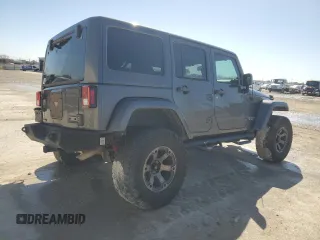 2014 Jeep Wrangler Unlimited Rubicon with VIN 1C4BJWFG0EL199649, listed as a Copart auction lot 47801775 with 141,116 mi miles and Salvage Title. Bid and sale history available at carsss.com. Image 3.