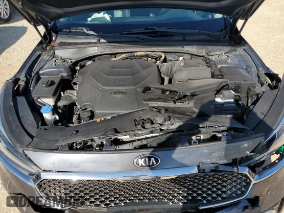 2017 Kia Cadenza Premium with VIN KNALC4J1XH5090028, listed as a Copart auction lot 74436984 with 50,916 mi miles and Salvage Title. Bid and sale history available at carsss.com. Image 11.