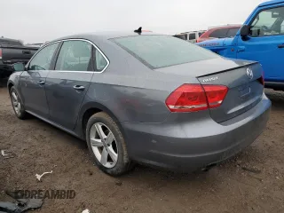 2014 Volkswagen Passat Wolfsburg Ed with VIN 1VWAS7A3XEC049810, listed as a Copart auction lot 86336284 with 81,024 mi miles and Salvage Title. Bid and sale history available at carsss.com. Image 2.