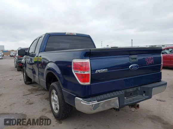 2009 Ford F-150 STX with VIN 1FTRX12889FA97356, listed as a IAAI auction lot 42121444 with 166,010 mi miles and . Bid and sale history available at DreamBid. Image 3.