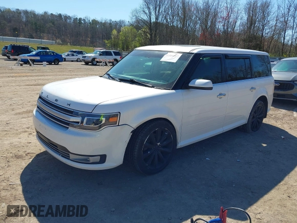 2013 Ford Flex Limited w/EcoBoost with VIN 2FMHK6DT9DBD28070, listed as a IAAI auction lot 41804017 with 156,423 mi miles. Bid and sale history available at carsss.com. Image 17.