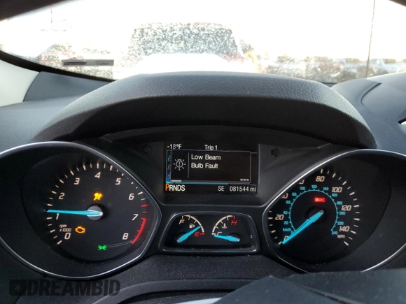2016 Ford Escape Titanium with VIN 1FMCU9J97GUB28558, listed as a Copart auction lot 89022285 with 81,544 mi miles and Salvage Title. Bid and sale history available at DreamBid. Image 9.