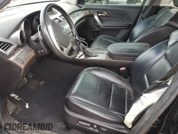 2011 Acura MDX with VIN 2HNYD2H2XBH549349, listed as a Copart auction lot 49233065 with 128,448 mi miles and Salvage Title. Bid and sale history available at carsss.com. Image 7.