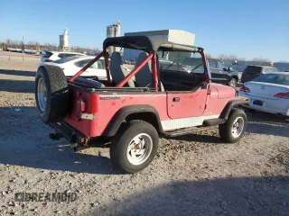 1991 Jeep Wrangler z VIN 2J4FY19P6MJ107521, wystawiony jako Copart lot #84077214 z przebiegiem 1 311 216 mil mil oraz Czysty tytuł • Clean title. Historia ofert i sprzedaży dostępna na DreamBid. Obrazek 3.