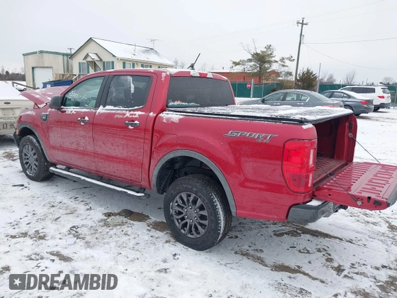 2020 Ford Ranger XL with VIN 1FTER4FH6LLA97899, listed as a IAAI auction lot 41627003 with 45,839 mi miles. Bid and sale history available at carsss.com. Image 3.