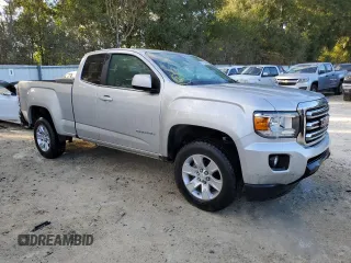 2018 GMC Canyon 2WD SLE with VIN 1GTH5CEA2J1136164, listed as a Copart auction lot 76719444 with 23,974 mi miles and Non Repairable. Bid and sale history available at carsss.com. Image 4.