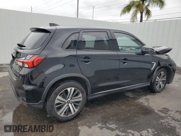 2024 Mitsubishi Outlander Sport S with VIN JA4ARUAU2RU008037, listed as a Copart auction lot 52294555 with 24,825 mi miles and Non Repairable. Bid and sale history available at carsss.com. Image 3.