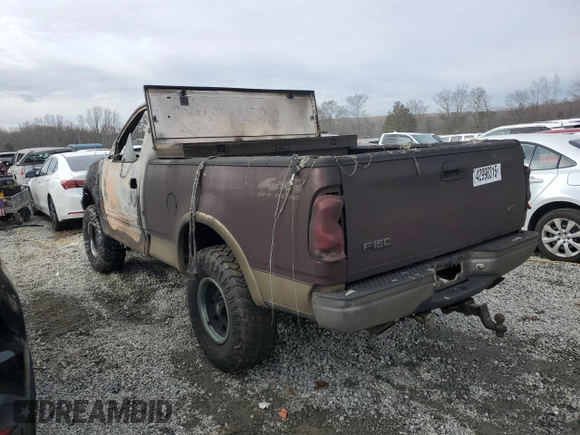 1999 Ford F-150 z VIN 1FTRF18W2XNA60279, wystawiony jako Copart lot #42998315 z przebiegiem Nie podano mil oraz Szkoda całkowita • Salvage title. Historia ofert i sprzedaży dostępna na DreamBid. Obrazek 2.