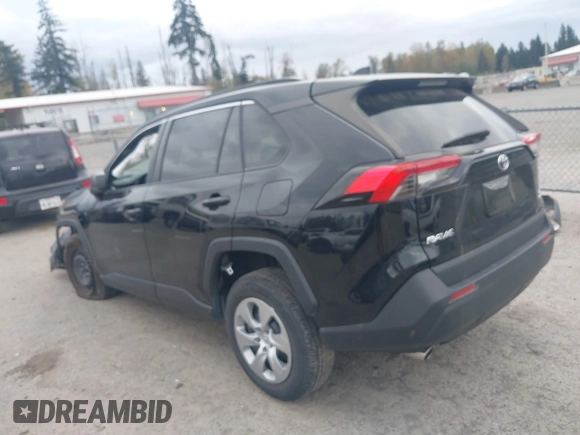 2019 Toyota RAV4 LE with VIN JTMF1RFV4KD030550, listed as a IAAI auction lot 40596628 with 92,318 mi miles and . Bid and sale history available at DreamBid. Image 3.