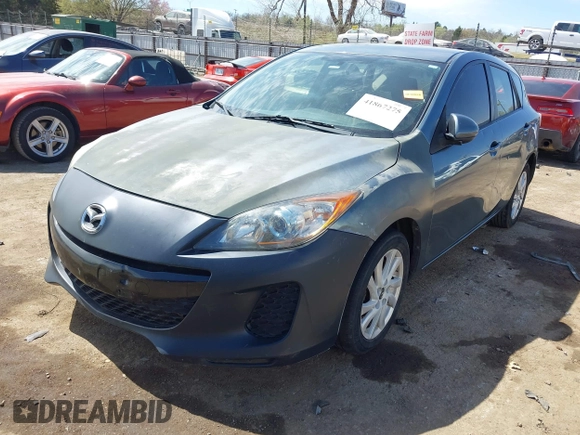 2013 Mazda 3 i Touring with VIN JM1BL1L8XD1714192, listed as a IAAI auction lot 41867275 with 184,388 mi miles and . Bid and sale history available at DreamBid. Image 18.
