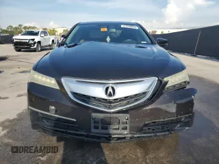 2016 Acura TLX with VIN 19UUB1F34GA001113, listed as a Copart auction lot 61598035 with 127,792 mi miles and Salvage title. Bid and sale history available at DreamBid. Image 5.