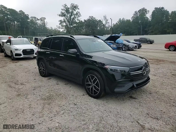 2023 Mercedes-Benz EQB with VIN W1N9M0KB4PN054983, listed as a Copart auction lot 71882574 with 8,465 mi miles and Salvage Title. Bid and sale history available at carsss.com. Image 11.