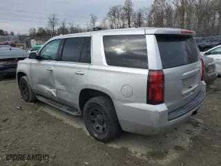 2017 Chevrolet Tahoe Commercial with VIN 1GNSKDEC2HR355831, listed as a Copart auction lot 84257604 with 222,789 mi miles and Salvage Title. Bid and sale history available at carsss.com. Image 2.