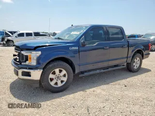 2019 Ford F-150 XL with VIN 1FTEW1CB4KKE21508, listed as a Copart auction lot 59112255 with 131,370 mi miles and Salvage title. Bid and sale history available at DreamBid. Image 1.