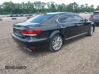 2014 Lexus LS 460 L with VIN JTHDL5EF5E5006176, listed as a IAAI auction lot 42612770 with 124,168 mi miles and . Bid and sale history available at DreamBid. Image 4.