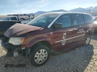 2014 Dodge Grand Caravan SE with VIN 2C7WDGBG5ER220302, listed as a Copart auction lot 50203925 with Not Provided miles and Salvage Title. Bid and sale history available at DreamBid. Image 1.