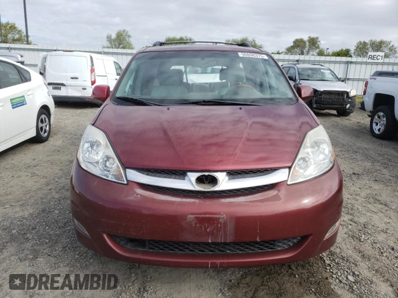 2006 Toyota Sienna XLE with VIN 5TDZA22C26S518673, listed as a Copart auction lot 50806375 with 159,107 mi miles and Salvage Title. Bid and sale history available at carsss.com. Image 5.