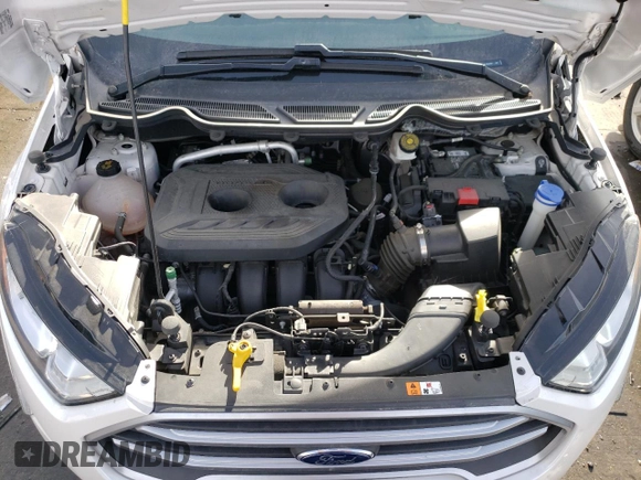 2020 Ford EcoSport SE with VIN MAJ6S3GL9LC322392, listed as a Copart auction lot 46105825 with 37,350 mi miles and Salvage Title. Bid and sale history available at DreamBid. Image 12.