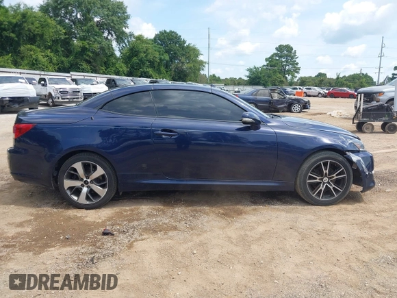 2011 Lexus IS 250 C with VIN JTHFF2C28B2516890, listed as a IAAI auction lot 42659330 with 205,911 mi miles and . Bid and sale history available at DreamBid. Image 13.