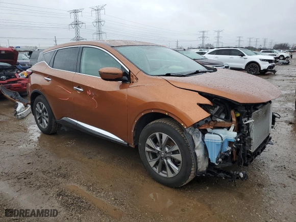 2016 Nissan Murano SL with VIN 5N1AZ2MH7GN107531, listed as a Copart auction lot 86925434 with 80,966 mi miles and Salvage Title. Bid and sale history available at carsss.com. Image 4.