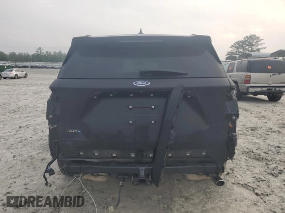 2022 Ford Explorer ST-Line with VIN 1FMSK7KH3NGC30740, listed as a Copart auction lot 54407905 with 46,569 mi miles and Salvage title. Bid and sale history available at DreamBid. Image 6.