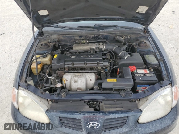 2000 Hyundai Elantra GLS z VIN KMHJF35F9YU032902, wystawiony jako Copart lot #45145955 z przebiegiem 79 229 mil mil oraz Czysty tytuł • Clean title. Historia ofert i sprzedaży dostępna na DreamBid. Obrazek 11.
